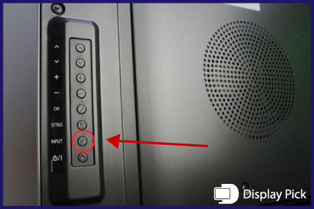 LG tv input Button