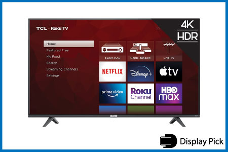 TCL 65-inch Class 4-Series 4K UHD Smart TV