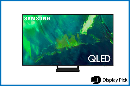 SAMSUNG 55-Inch Class QLED Q70A Series