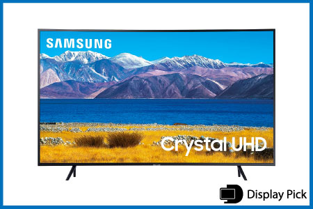 SAMSUNG 55-inch Class Curved UHD TU-8300 Series