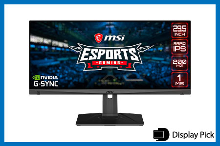 MSI Full HD Rapid-IPS ultrawide monitor under 300 USD