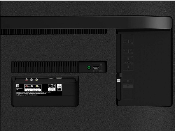 Sony X750H 4K Ultra HD LED TV inputs